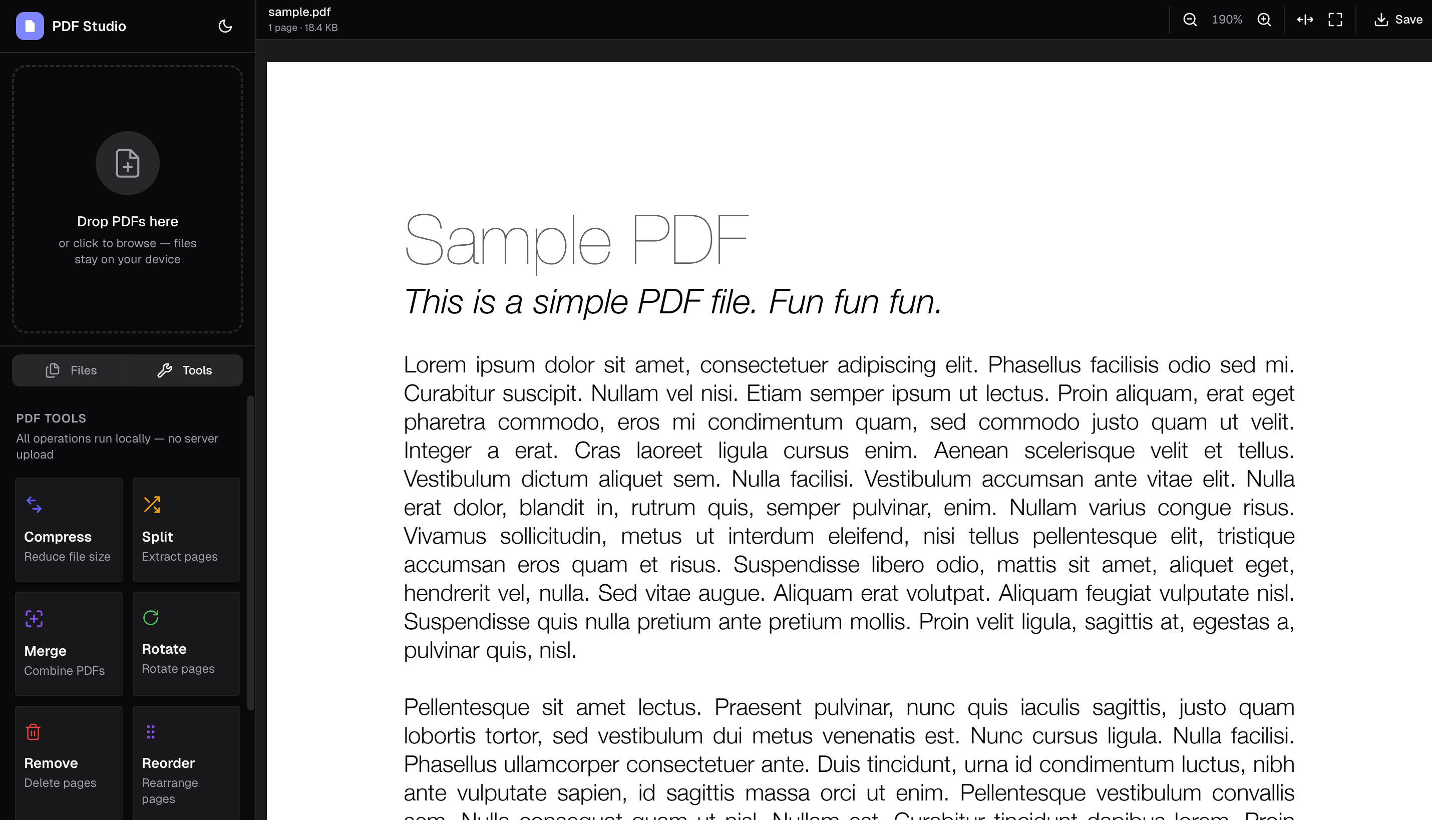 PDF Cloak